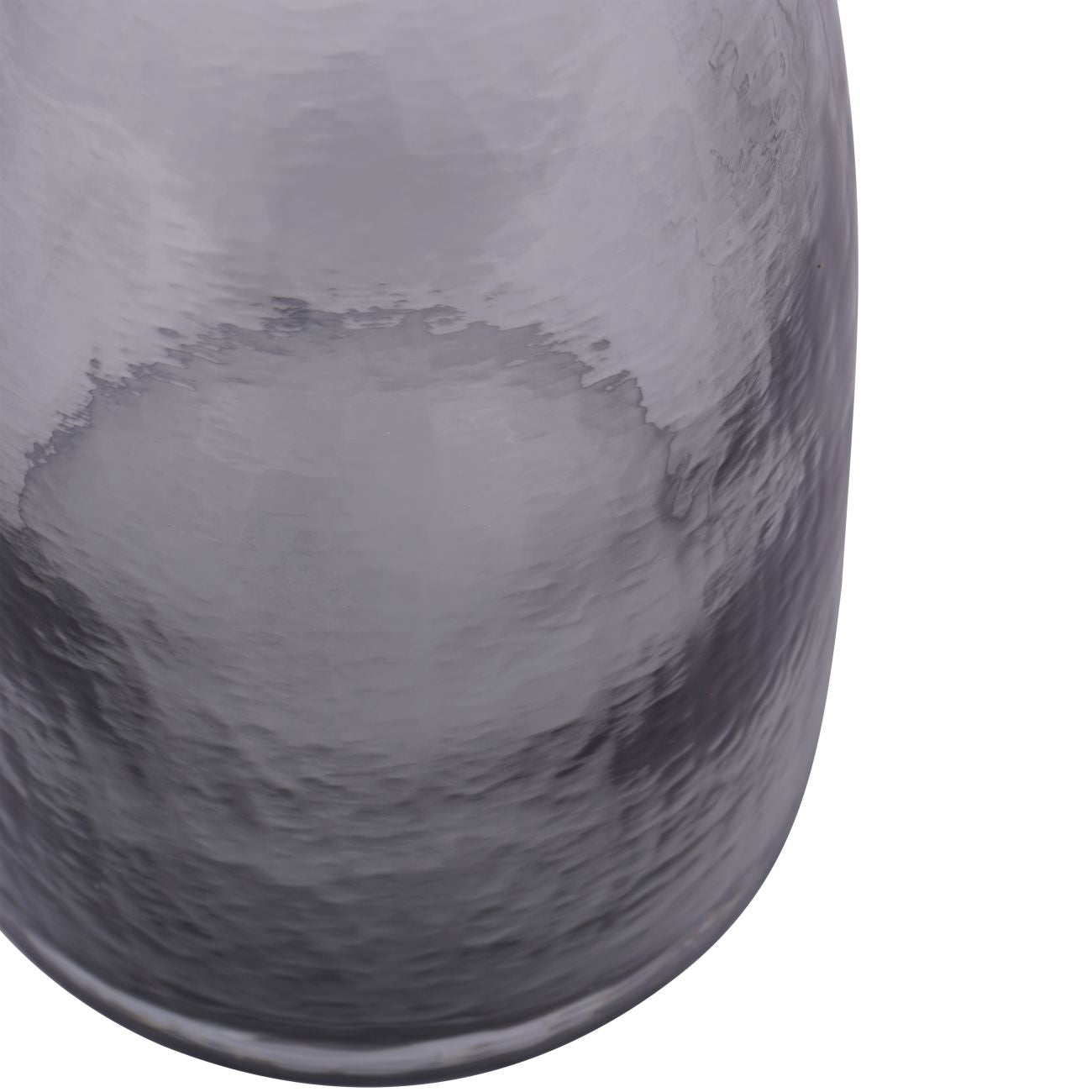 Vitrum Smoked Glass Bottle Vase Extra Large